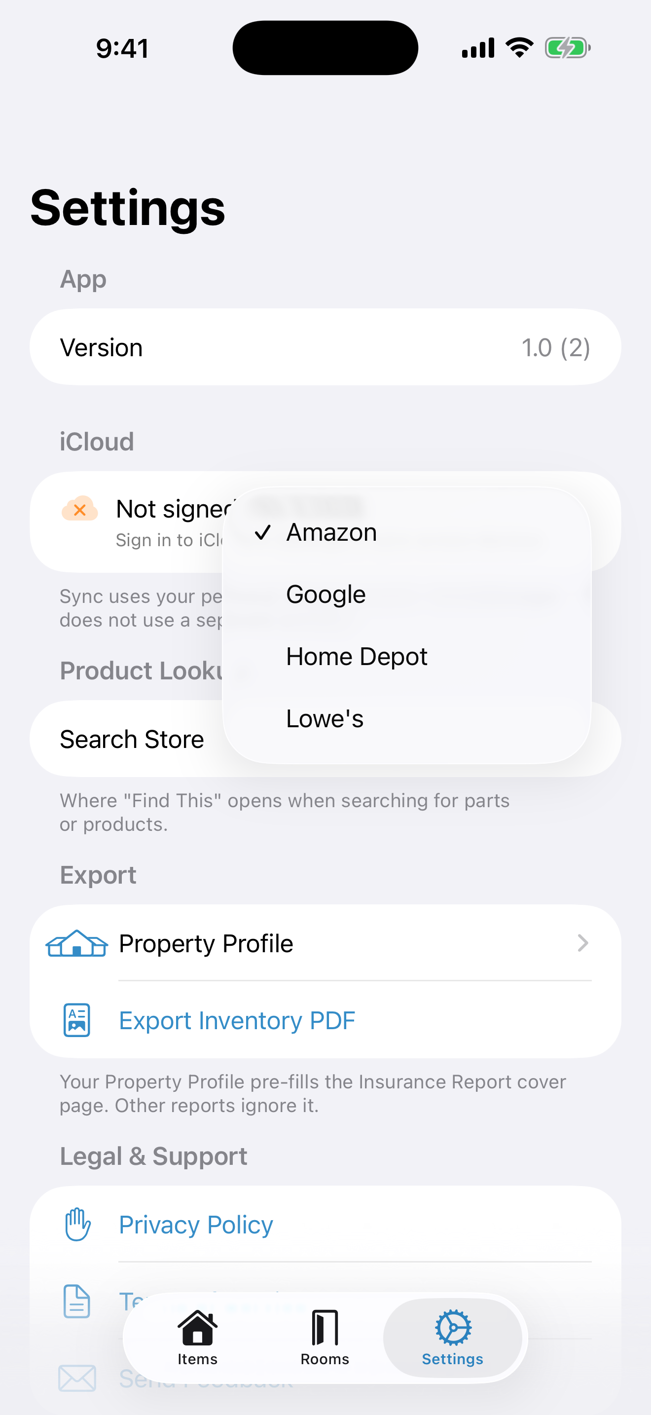 Find This shopping picker